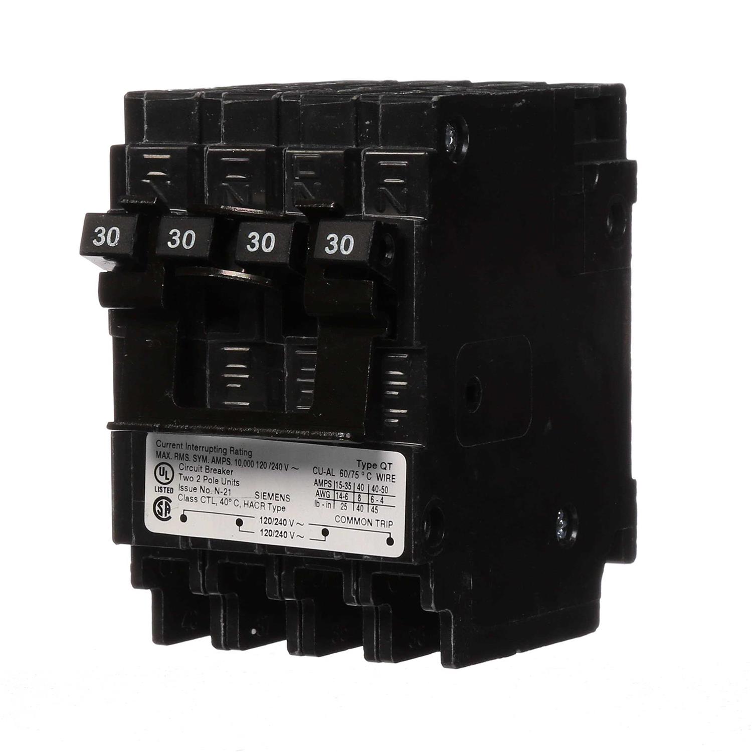 Siemens Q23030CT2 Circuit Breaker