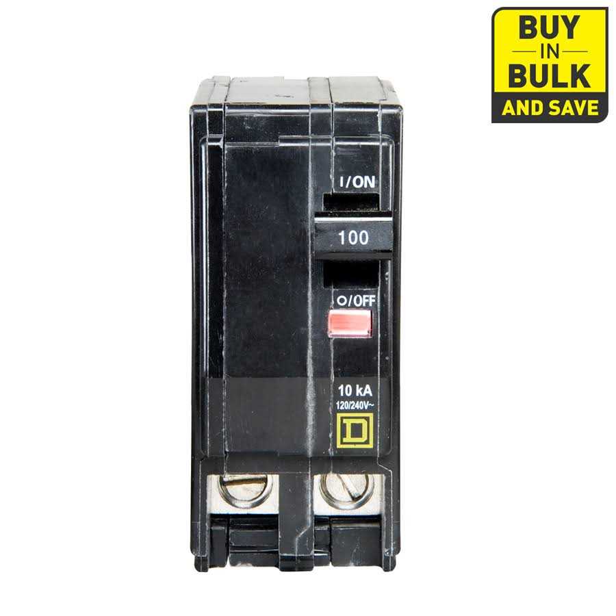 Square D QO 100-amp 2-Pole Standard Trip Circuit Breaker - Image 5