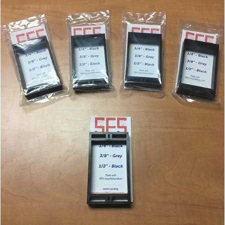 Smart Fill Spacers 1/2 in. 1-Gang Outlet Box Spacer Extender - Image 3