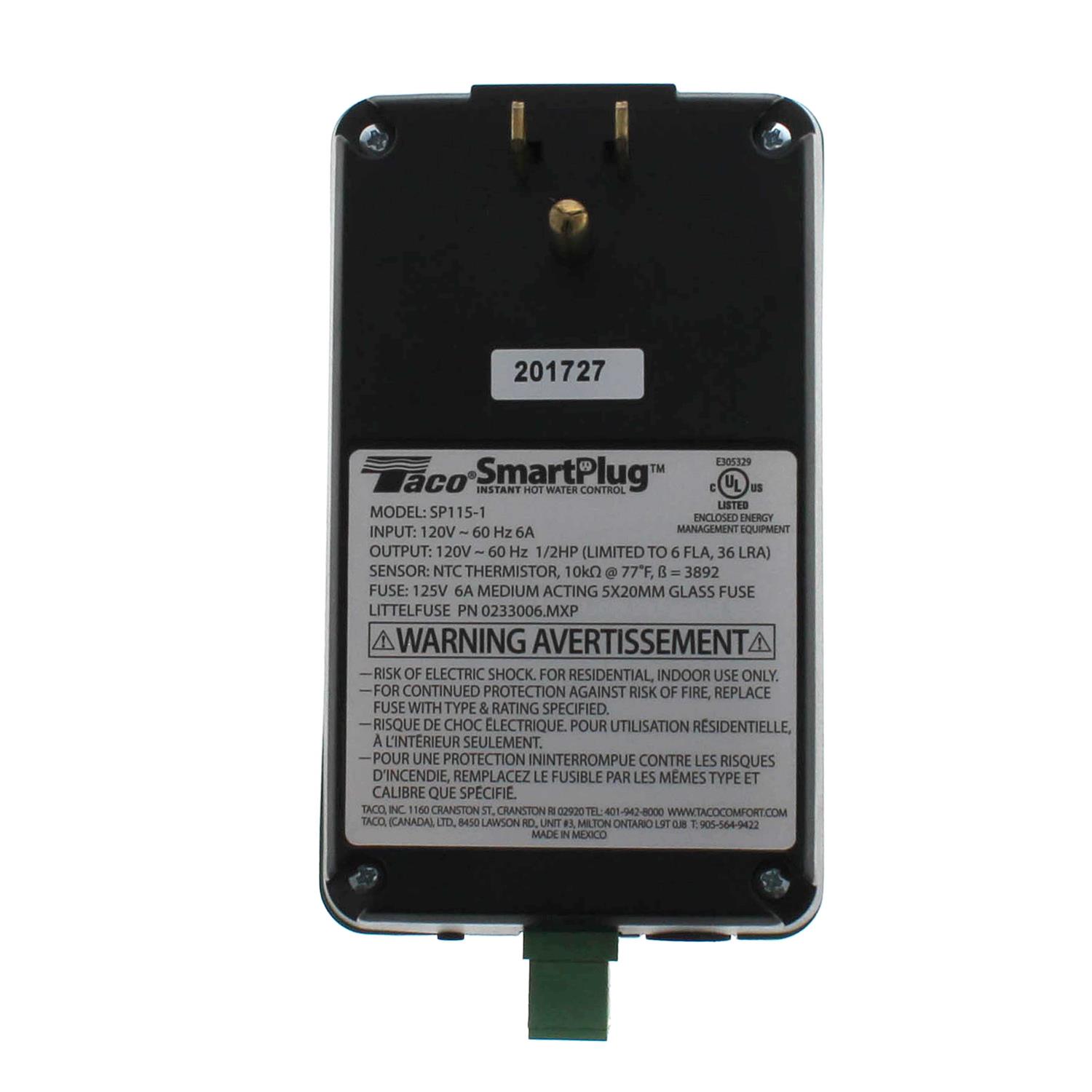 SP115-1 Taco SmartPlug Instant Hot Water Control - Image 5