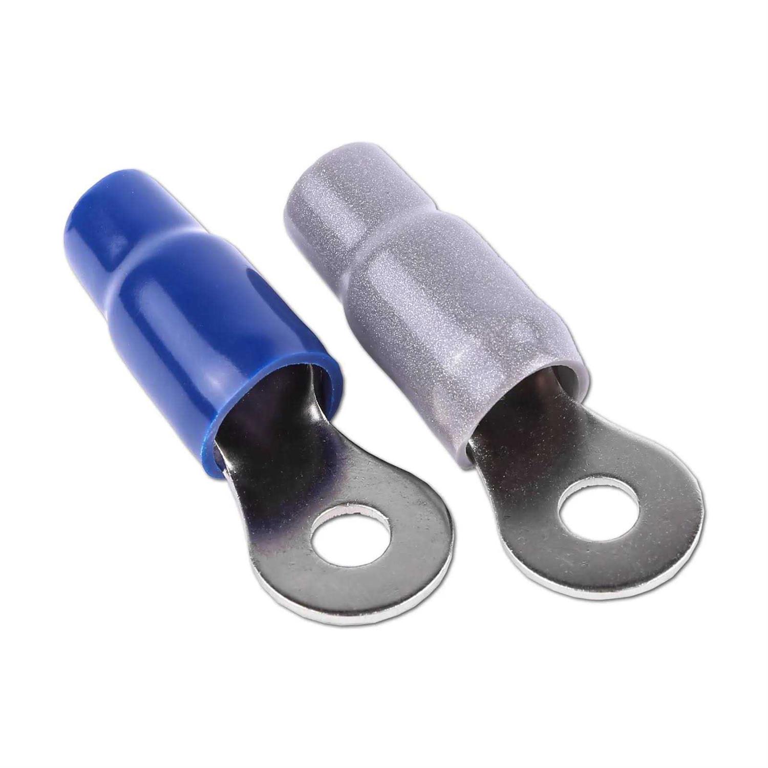 Skar Audio 1/0 Gauge Nickel Plated Premium Ring Terminals - Image 4