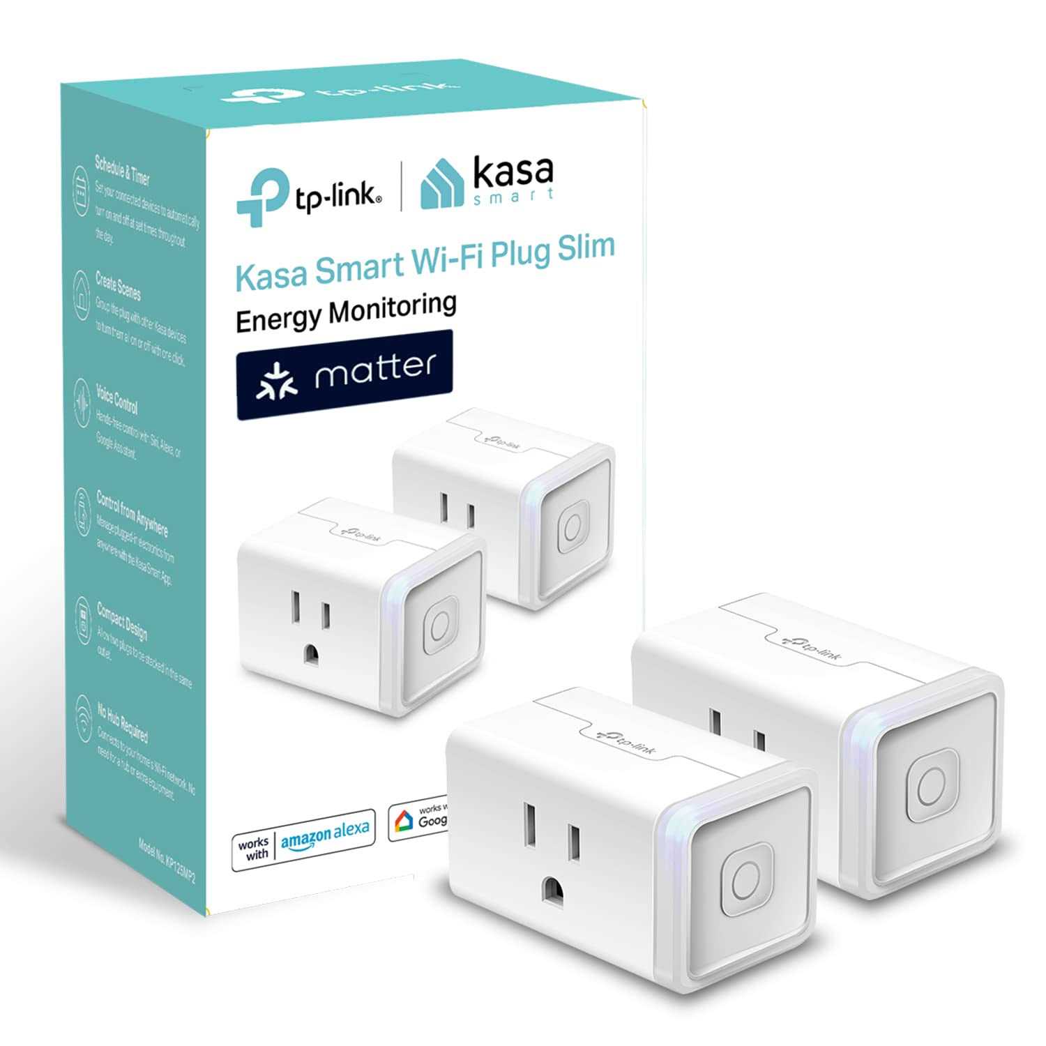 Kasa Smart Wi-Fi Plug Slim