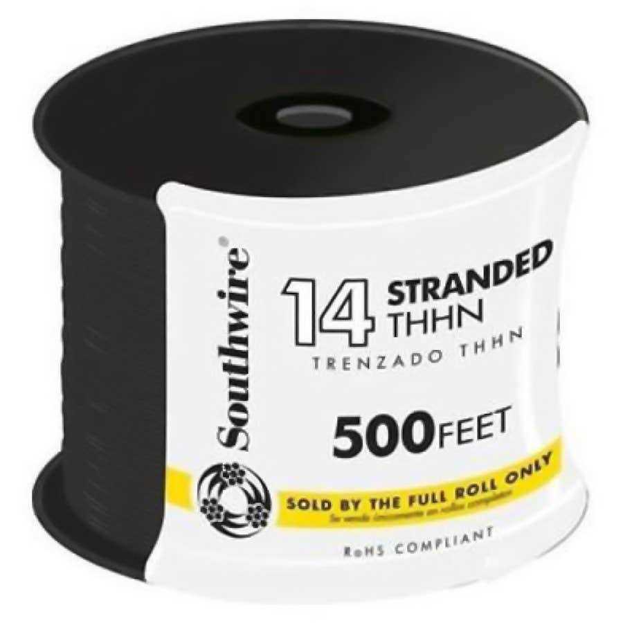 Southwire 500 Ft. 12 AWG Stranded White THHN Wire - Image 2