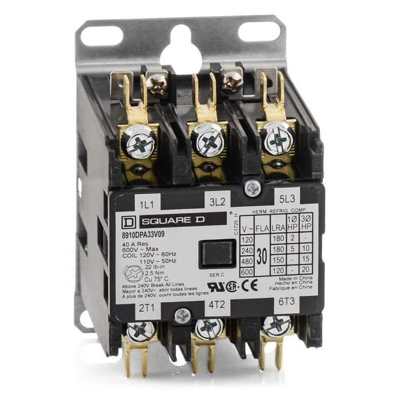 8910DPA33V09 Square D Definite Purpose Contactor - Image 4