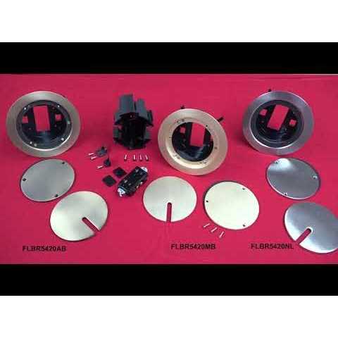 Arlington FLBR5420AB Floor Box Kith W/ Recessed Wiring Device - Image 4