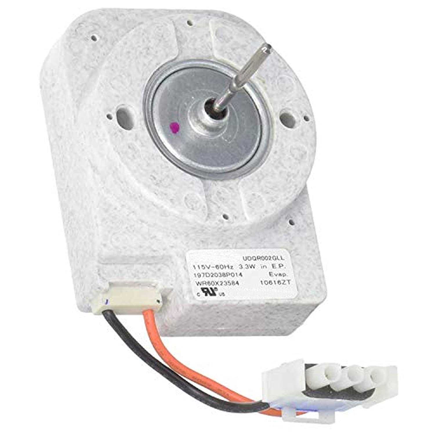 PartsBroz WR60X31522 Evaporator Fan Motor Refrigerator Part WR60X23584 WR60X28783 WR60X10141 WR60X10346 WR60X10046 WR60X10138 WR60X28784
