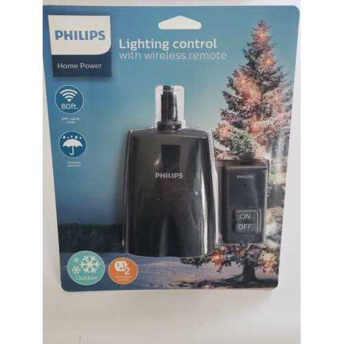 Philips Grounded Plug with Braided Cord, 6 Ft Long Power Cable, ON/Off Switch, for Tabletop or Wall Mount - Image 5