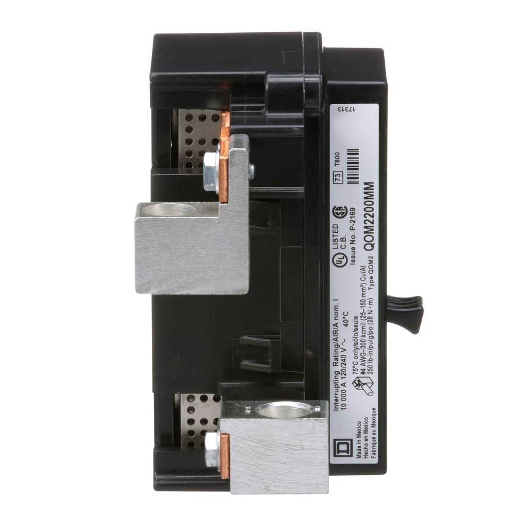 Square D QOM2200MM 2 Pole Circuit Breaker - Image 5