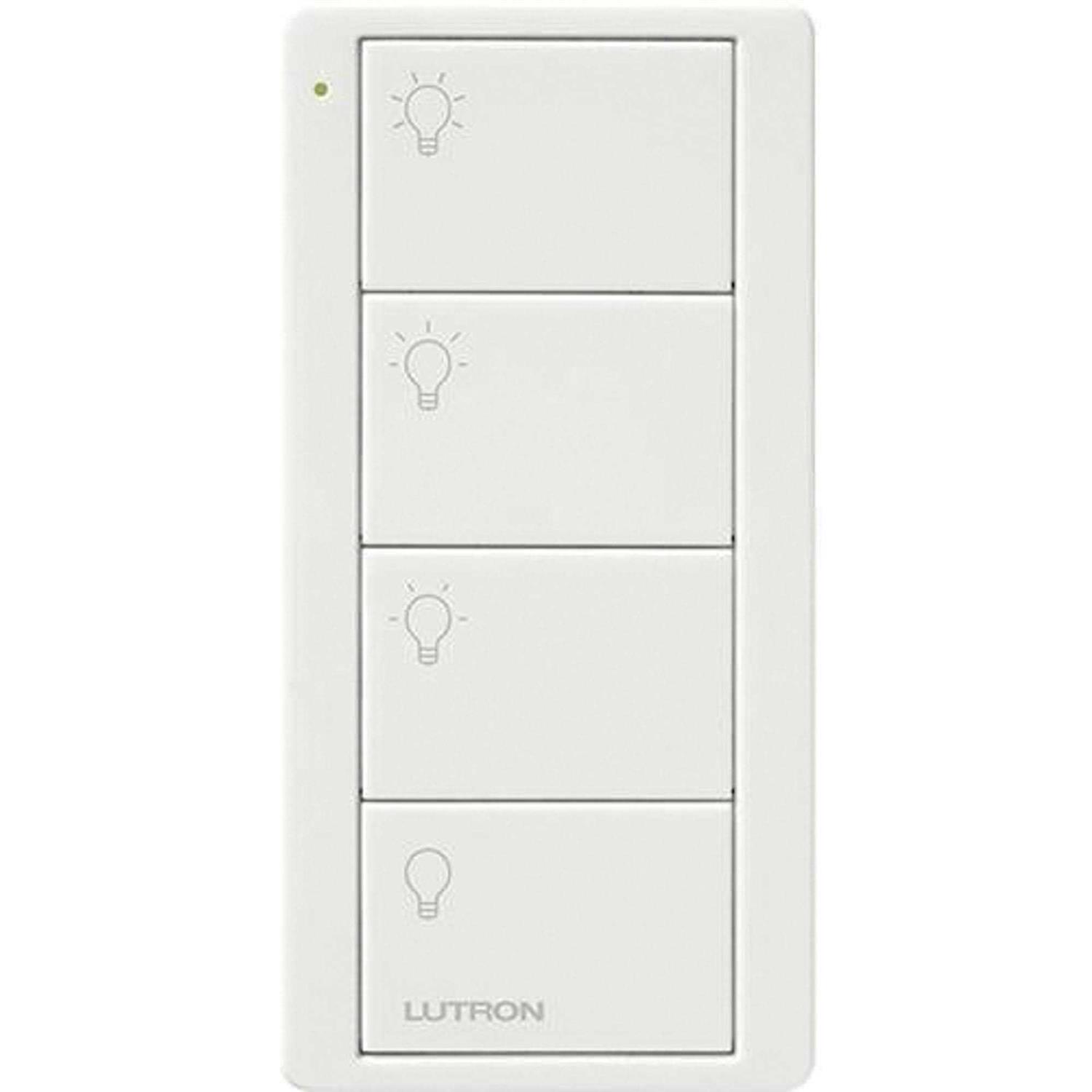 Lutron PJ2-4B-WH-L31P 4-Button Wireless Control