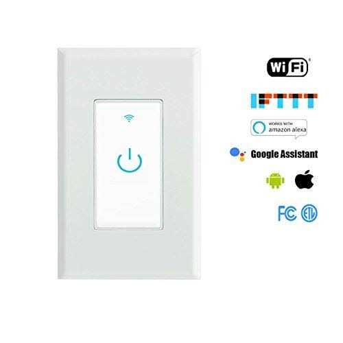 Lesim Smart Light Switch Wifi Switch Touch Wall Switch 1 Gang - Image 3