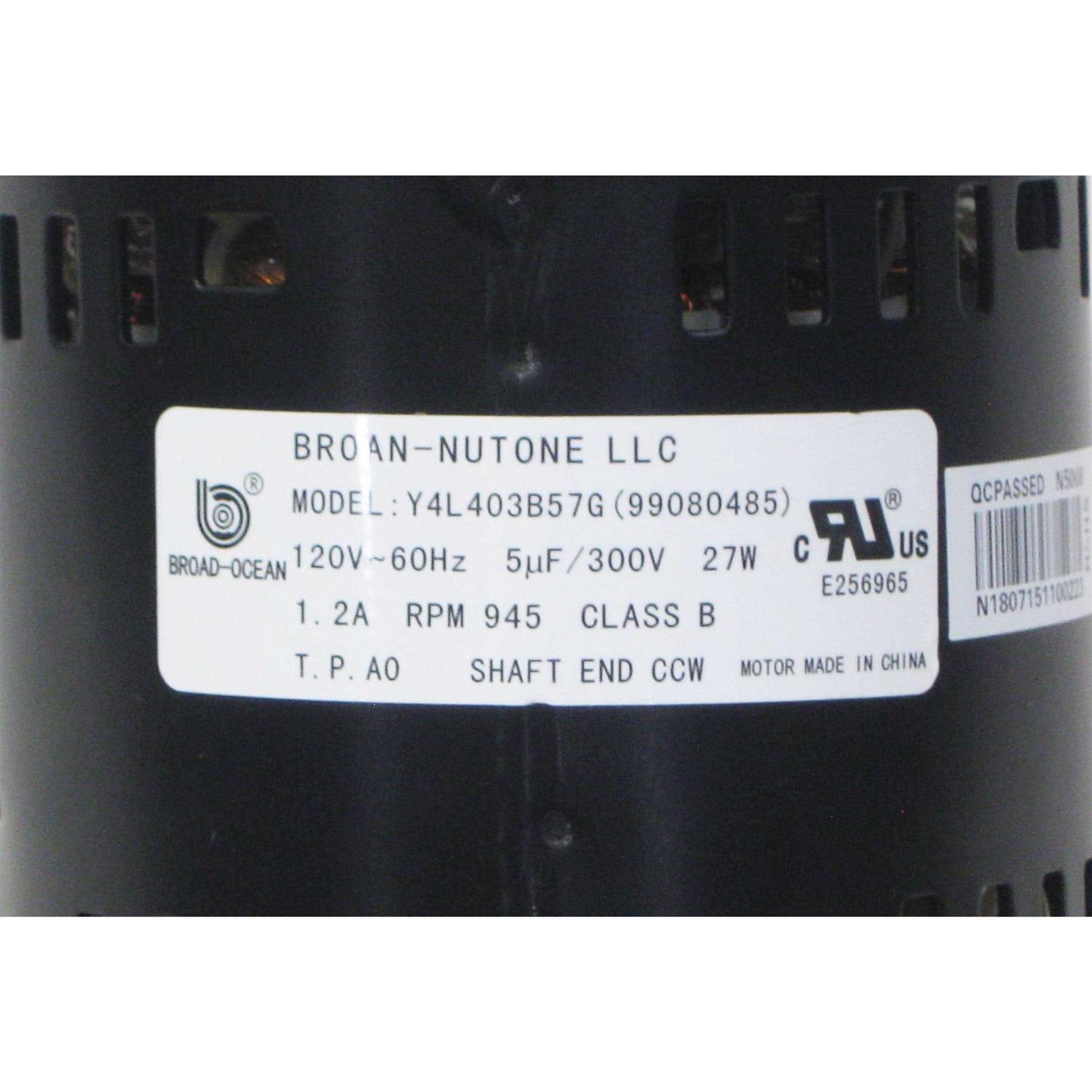 Broan Motor S99080485 - Image 3