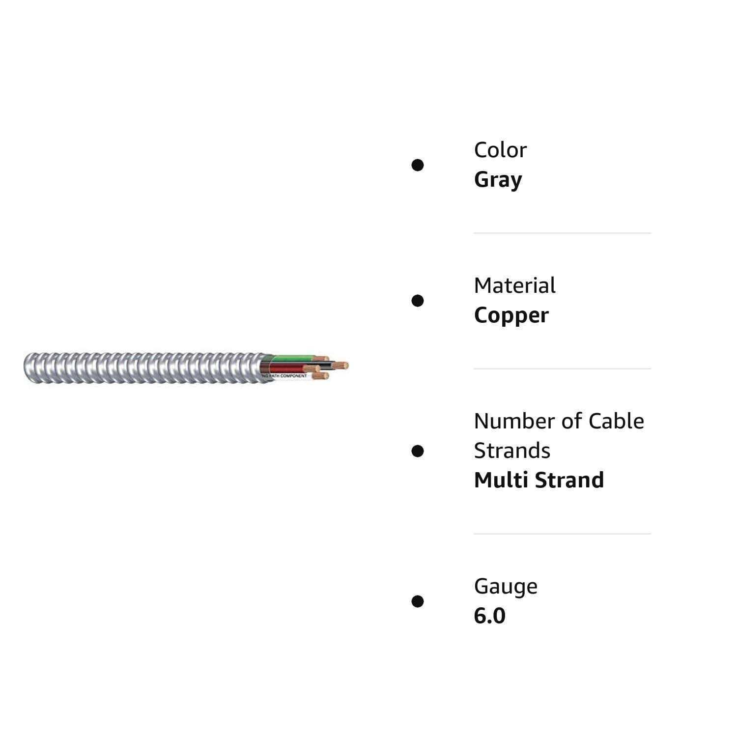 6/3 Metal Clad Cable with Ground - Image 5