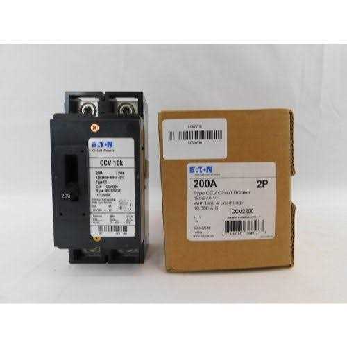 CCV2200 Eaton Main Circuit Breaker
