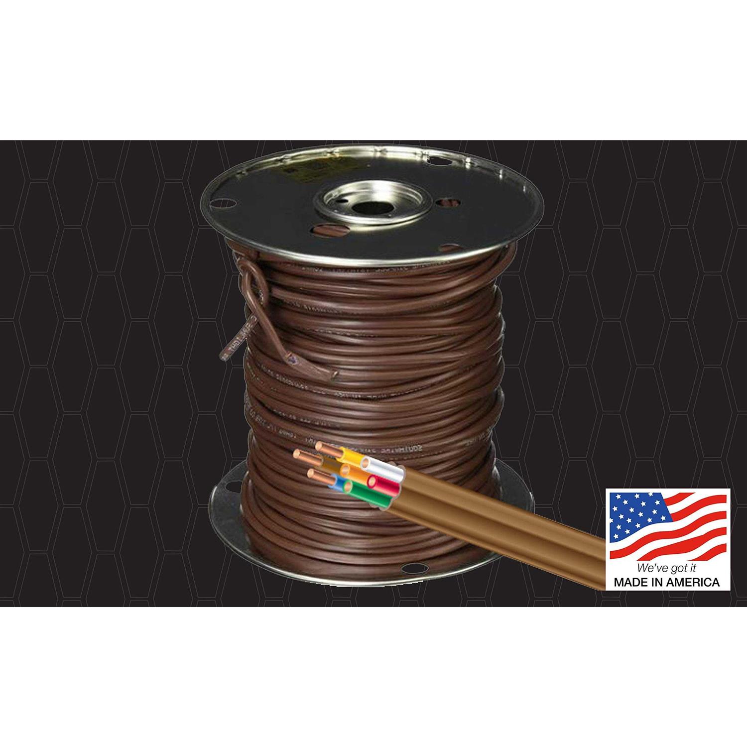 Southwire 50 ft. 18/7 Solid Copper Thermostat Wire 64170422 - Image 3
