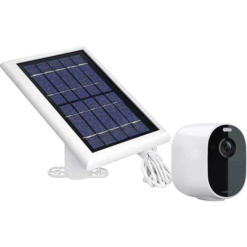 Wasserstein Solar Panel with 13.1ft/4m Cable Compatible with Arlo Essential Spotlight/XL Spotlight Camera - Image 4