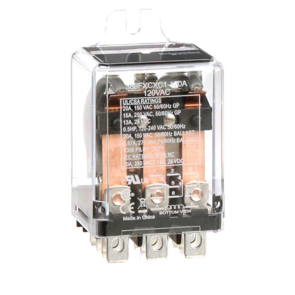 SQD 389FXCXC1-120A Power relay