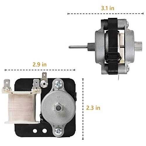 Ultra Durable W10189703 Refrigerator Evaporator Fan Motor by BlueStars - Image 4