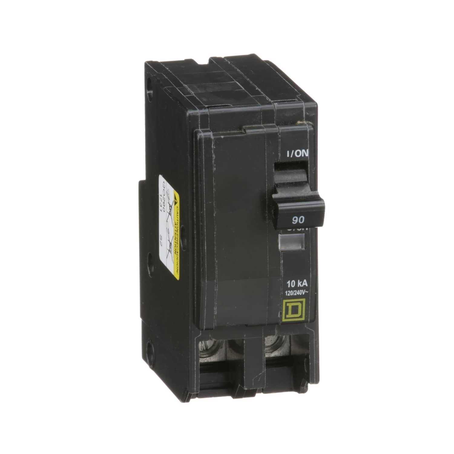 Square D QO 90 Amp 2-Pole Circuit Breaker QO290CP