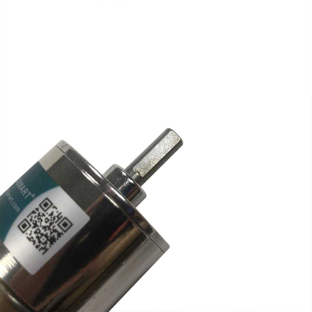 Bringsmart 37mm Diameter Gearbox with Bracket Micro DC 12V Geared Motor Centric Ouput Shaft Gear Motor Large Torque Reduction Motor - Image 4