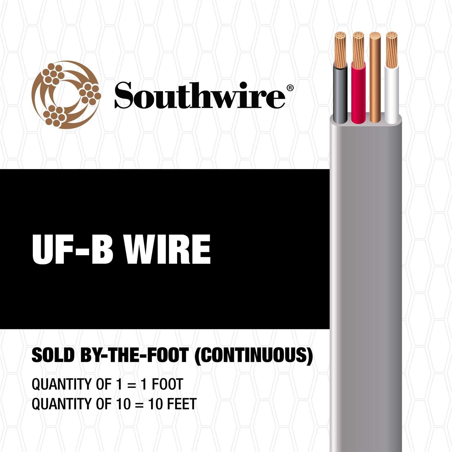 Southwire 8/3 Stranded UF Wire 14783505