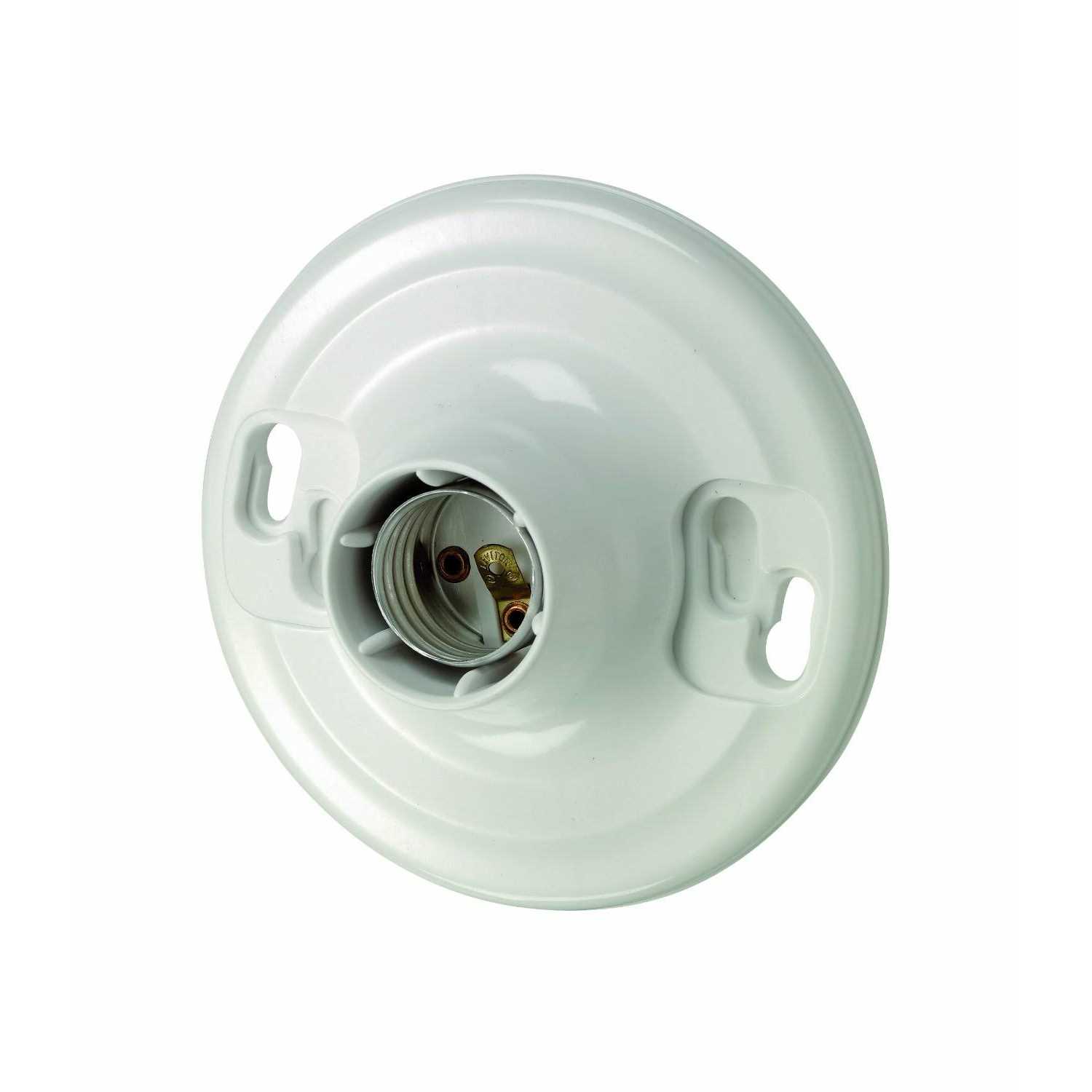 Leviton 8829-CW4 Plastic Keyless Lampholder