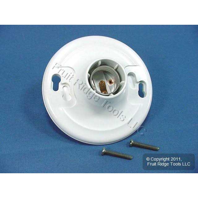 Leviton 8829-CW4 Plastic Keyless Lampholder - Image 3