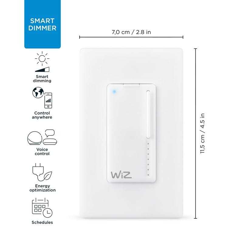 Wiz Dimmer Switch Pack of 2 Connects to Your Existing Wi-Fi - Image 5