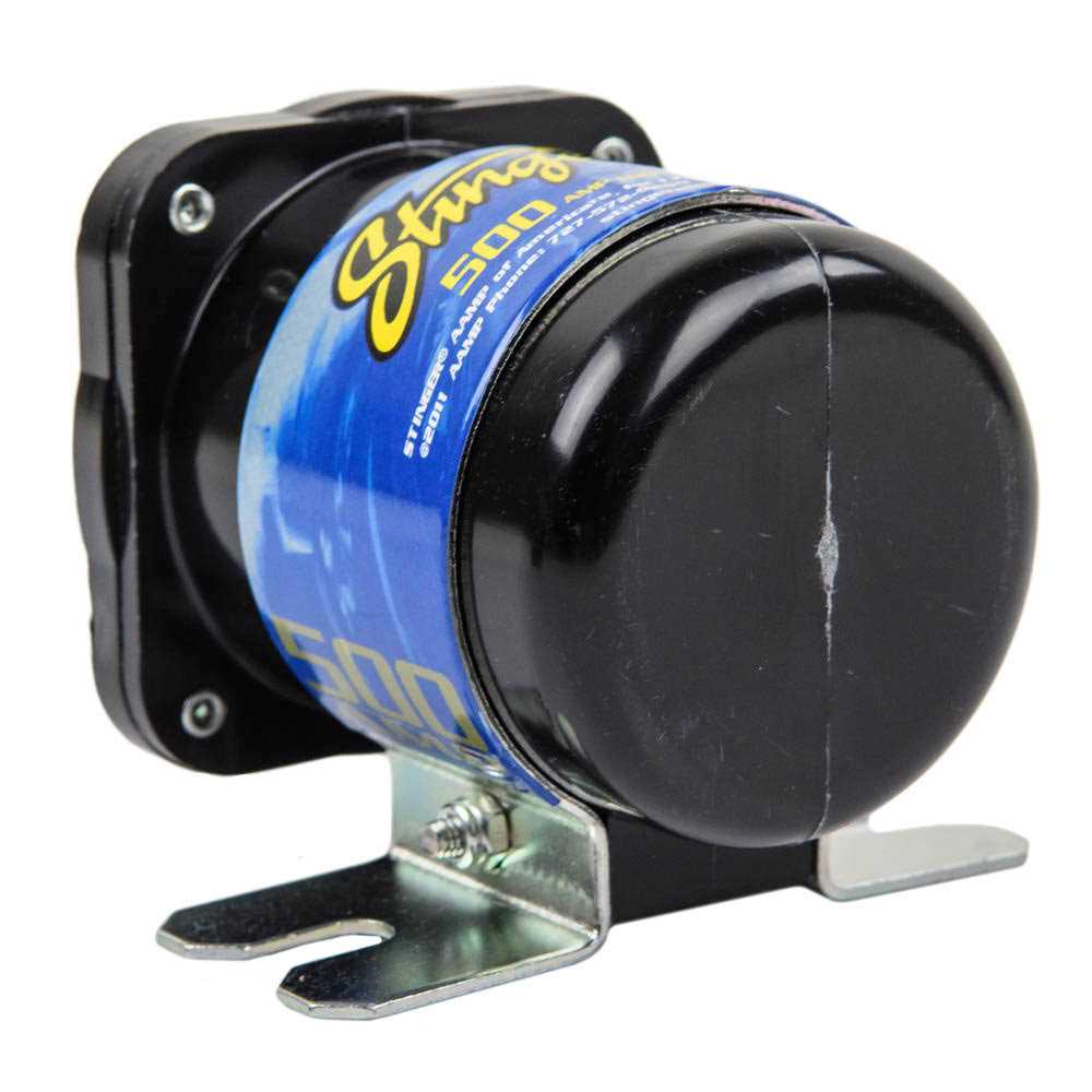 Stinger SGP35 500 Amp Battery Isolator Relay - Image 5