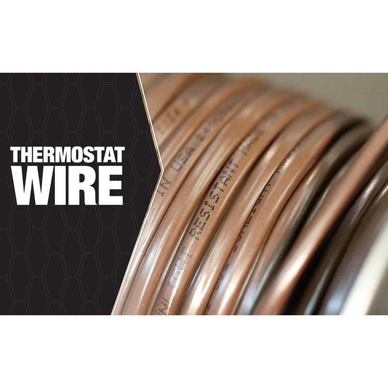Southwire 50 Ft. 18/5 Solid Copper Thermostat Wire - Image 3
