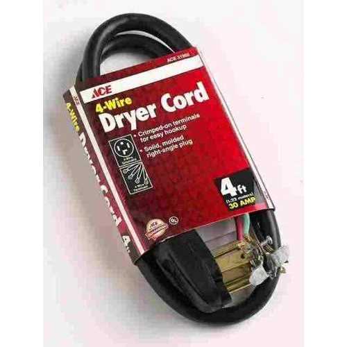 Ace 10/4 SRDT 4 ft. L Dryer Cord 4 Wire - Image 5