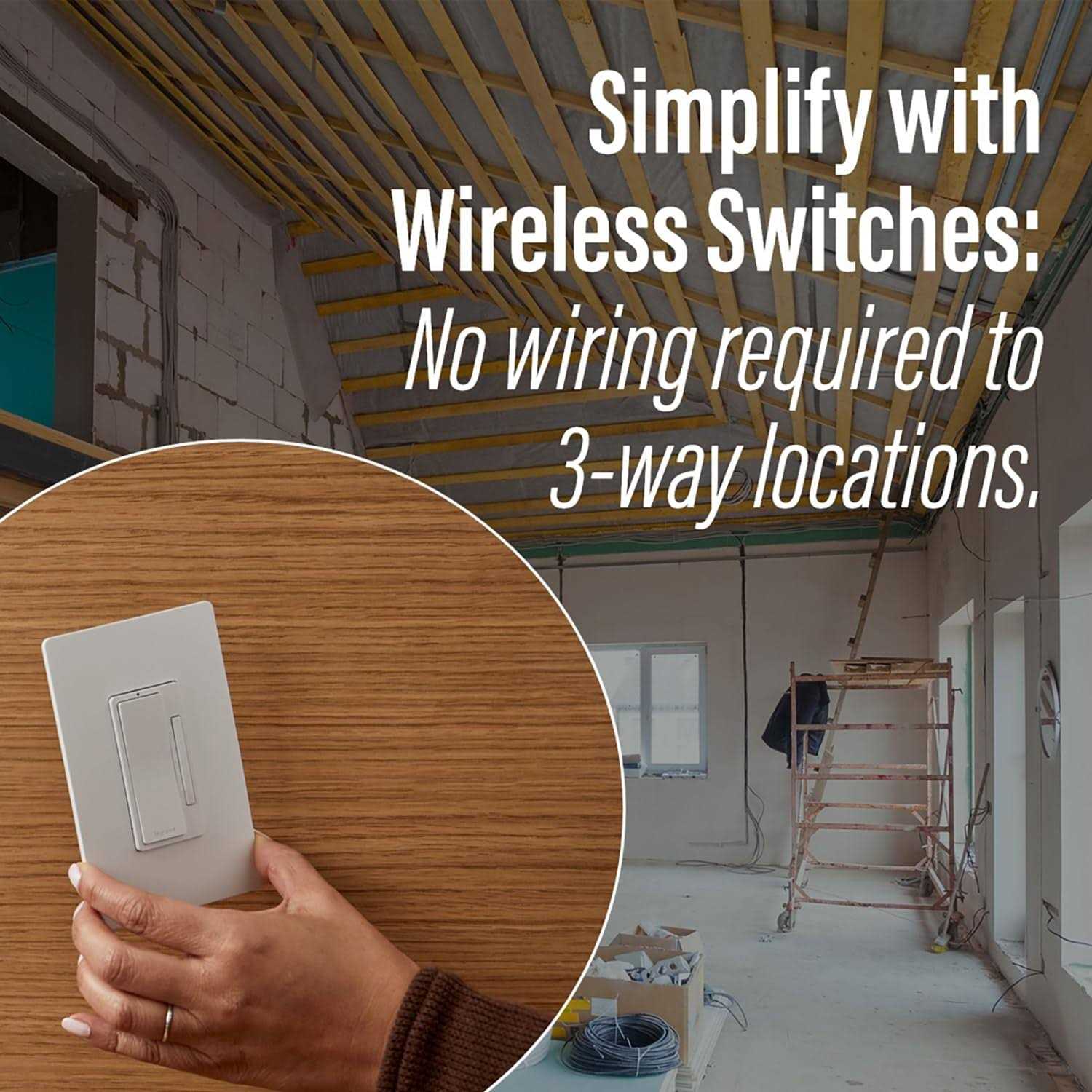 Legrand Radiant WNRL23WH White Wireless Smart Switch with Netatmo - Image 4