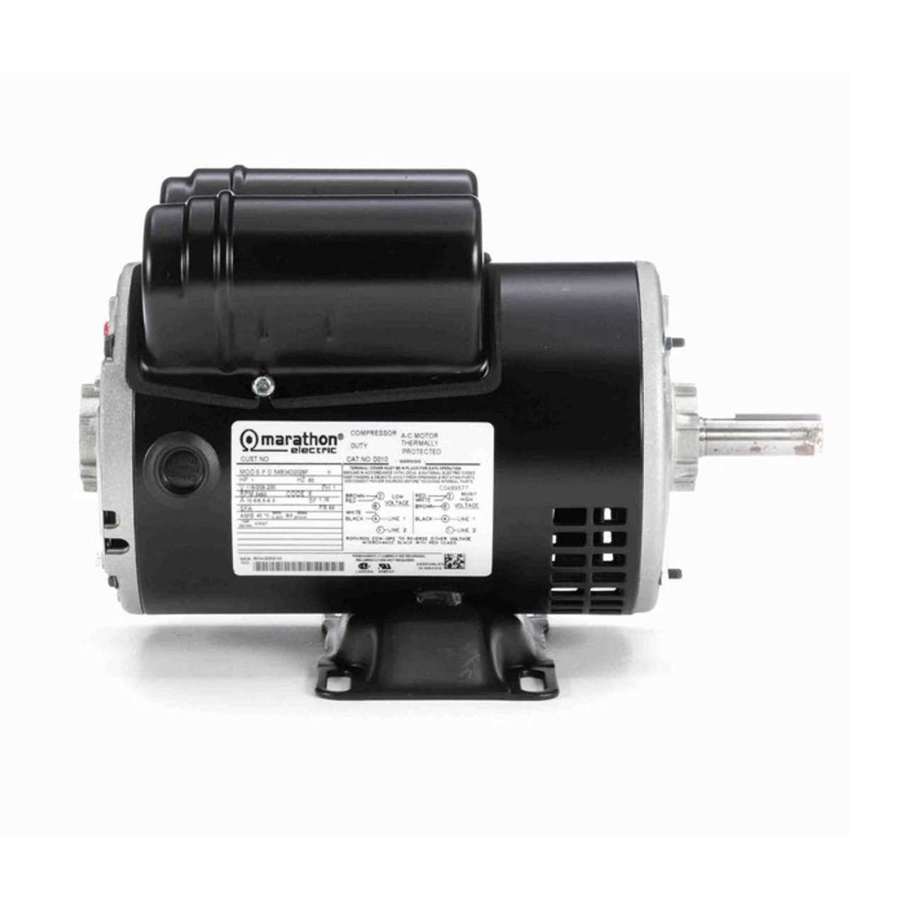 Marathon Motors Pressure Washer Motor D010 - Image 2