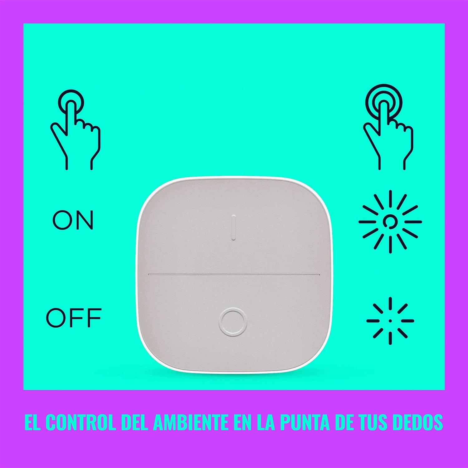 WiZ Connected Portable Button, Smart Control with WiZ App and 2.4Ghz Wi-Fi 604389 - Image 4