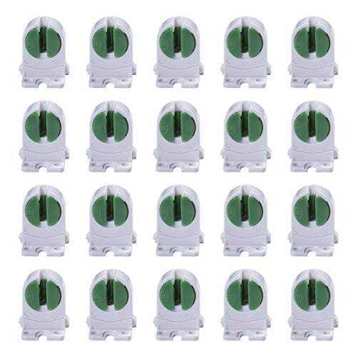 T5 LED Fluorescent Tube Lamp Holder Tombstone Fluorescent Lampholder T5 Bi-Pin Lamp Holder Lamp Socket Tube Accessory Lamp Aging Test - Image 5