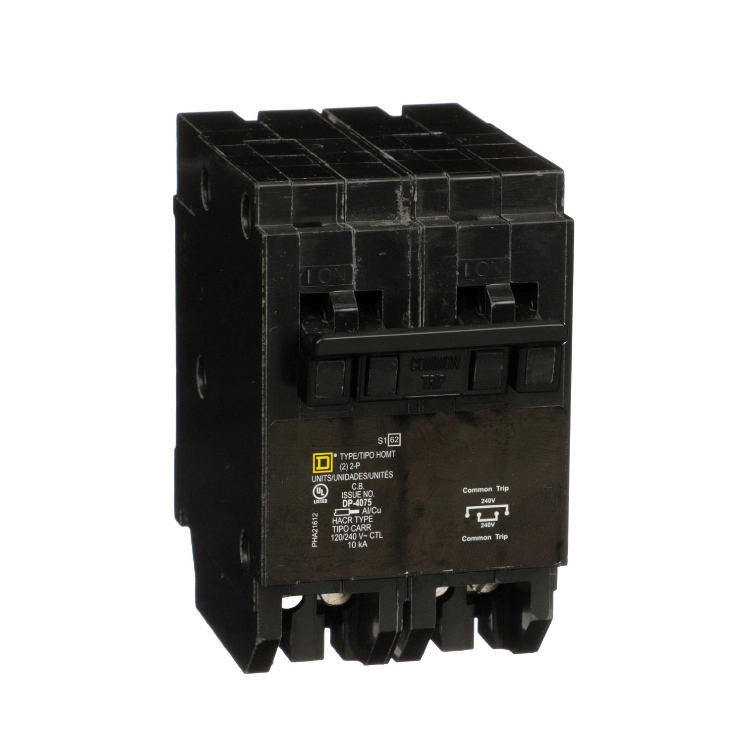 Square D HOMT220240 Homeline 2 Pole Miniature tandem Circuit Breaker - Image 4