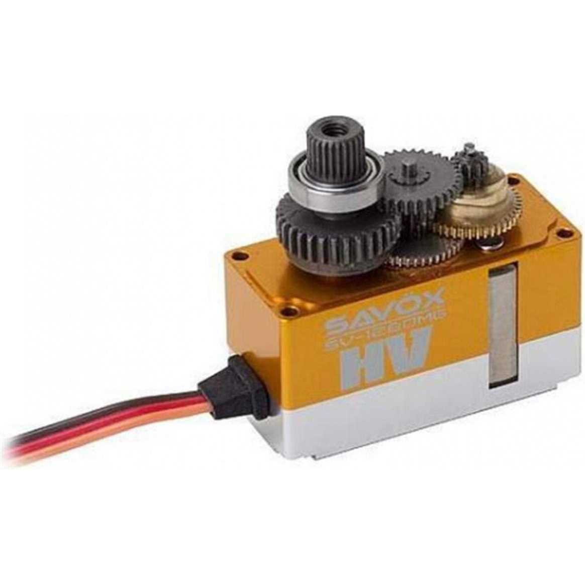 Savox Mini Hi Torque High Voltage Digital Servo .095 sec / 277oz - Image 4