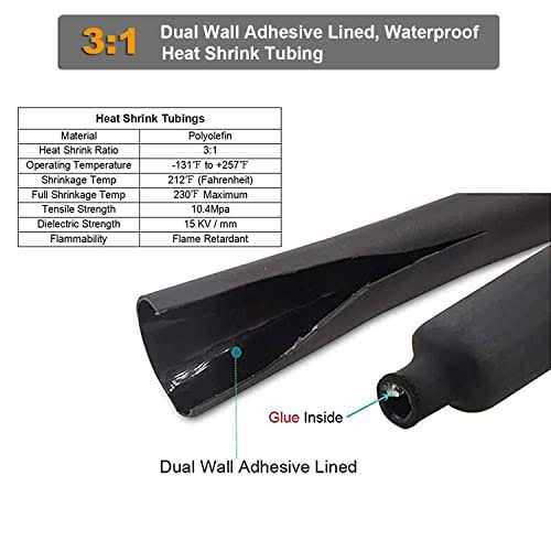 Tkdmr 10pcs 1/0 AWG-3/8 inch Battery Lugs,Heavy Duty Wire Lugs,Ring terminals,Battery Cable Ends,0 Guage terminals,Battery Terminal Connectors - Image 5