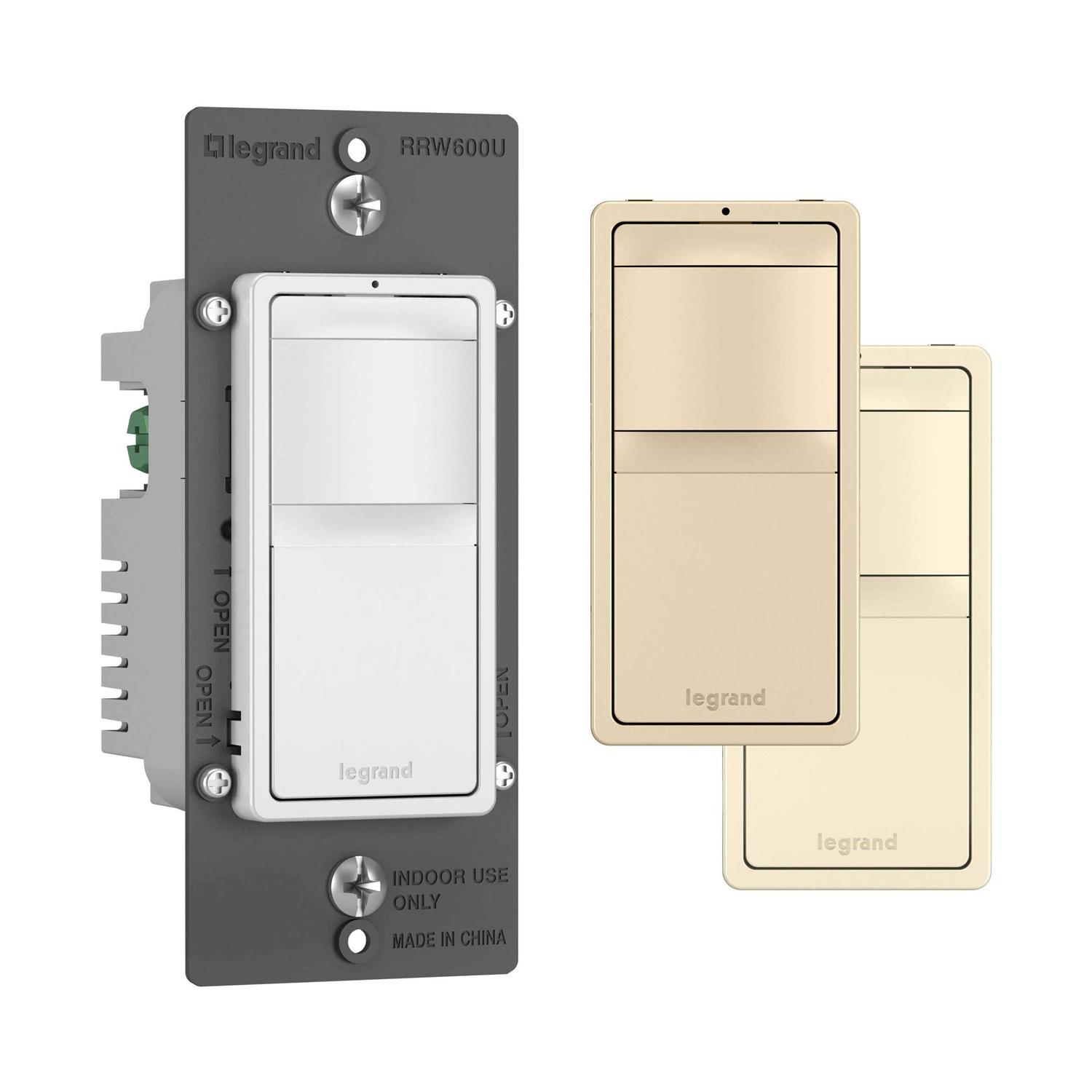 Legrand RRW600UTCCCV4 Radiant Occupancy Sensor Switch