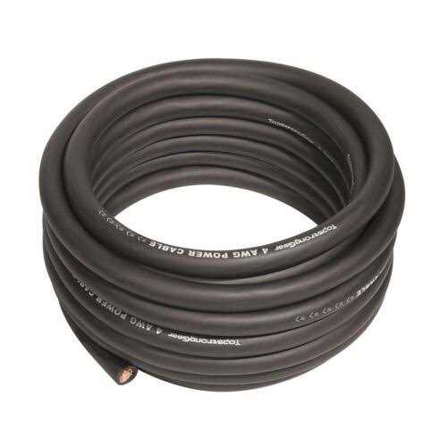 Topstronggear Gauge 25ft Black and 25ft Red Powerground Wire True AWG Power Wire-True Spec and Soft Touch Cable - Image 5