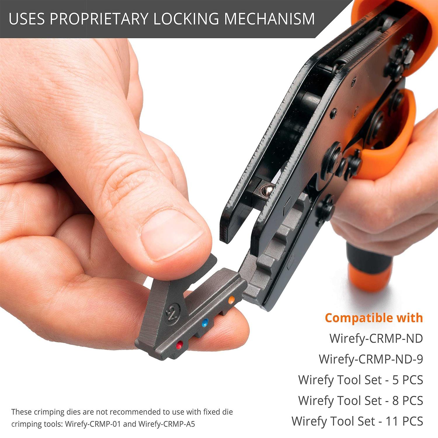 Wirefy Crimping Die for Open Barrel Terminals - Image 4