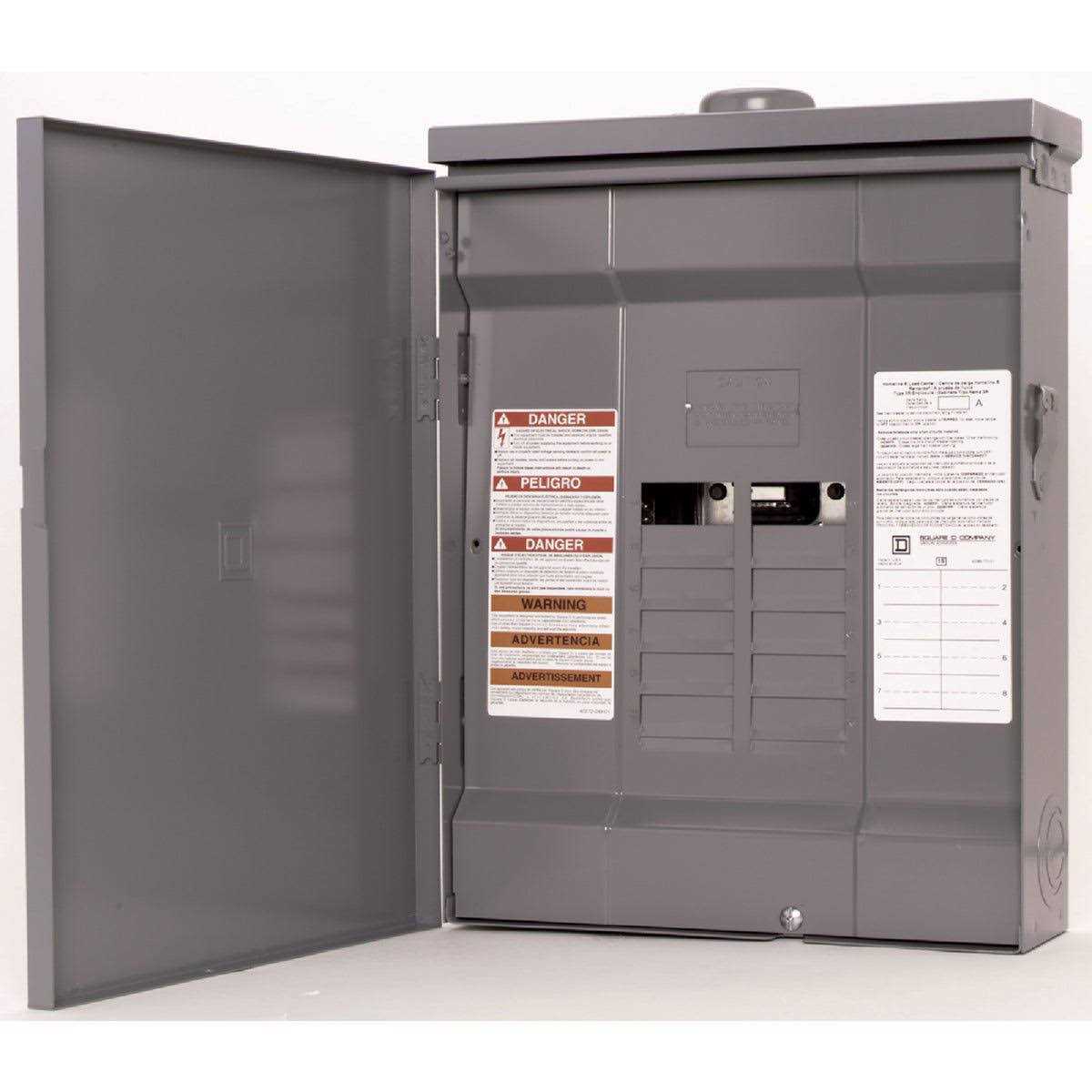 Square D Homeline HOM816L125PRB Load Center 125 A 8-Space - Image 4