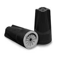 DryConn Black and Grey Waterproof Connectors (Small) | Choose 2pk, 12pk, or 100pk