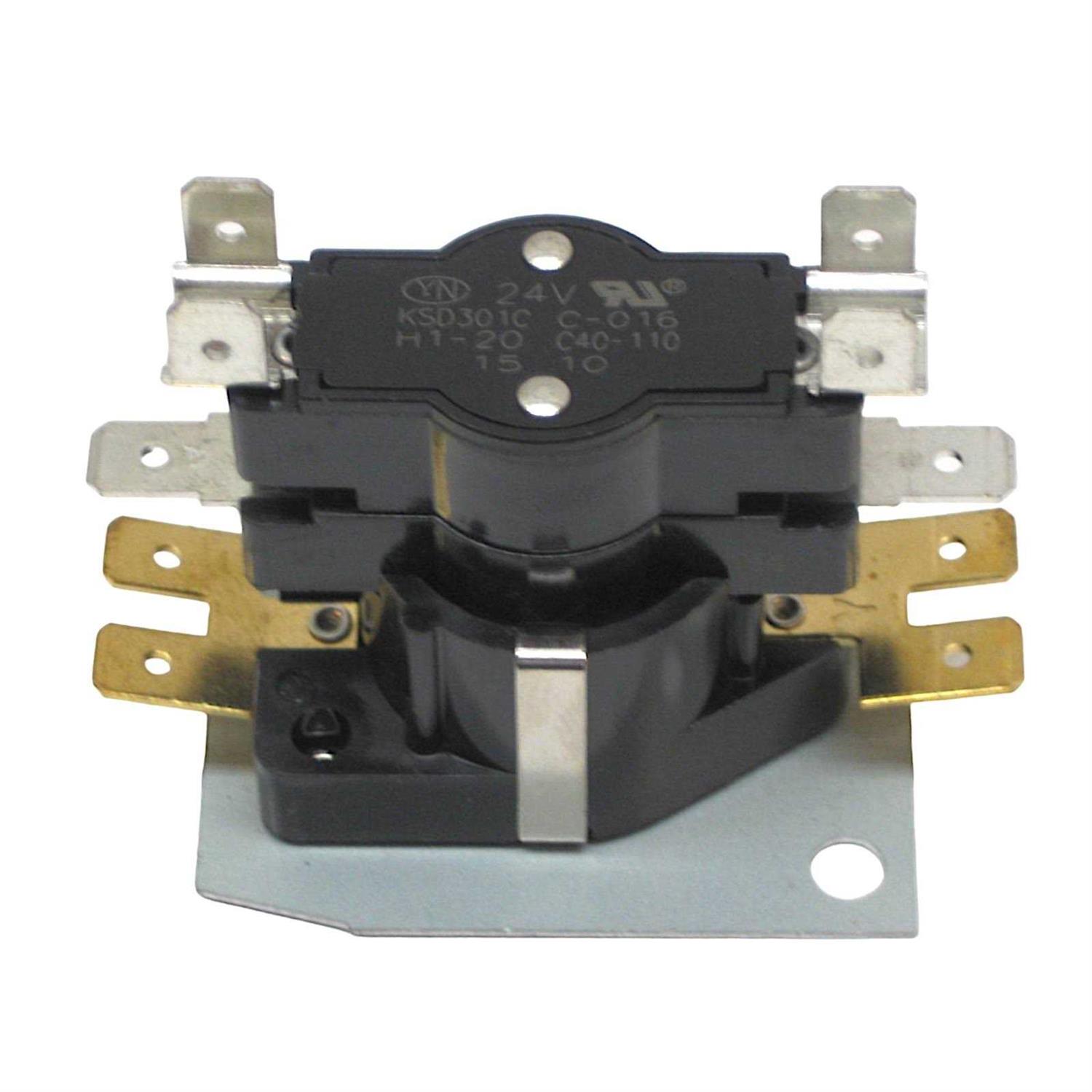 Electric Heat Sequencer / Motor Fan Blower Control DPST 24 Volt For Q103 / 24A34-3 / 1056789 / 1256504