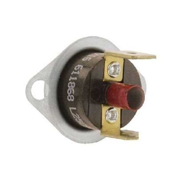 Supco Srl250 Thermostat Manual Reset Rollout Limit Switch 250 Degree F Cut Out Temperature - Image 3