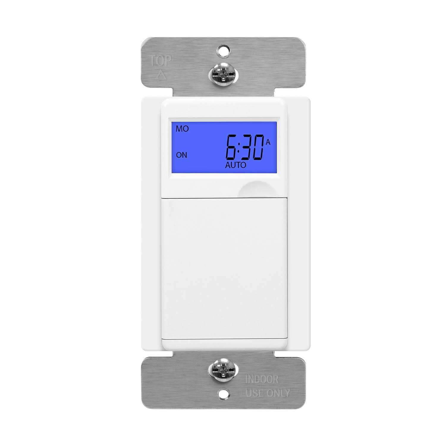 Enerlites 7-Day Digital In-Wall Programmable Timer Switch - Image 4