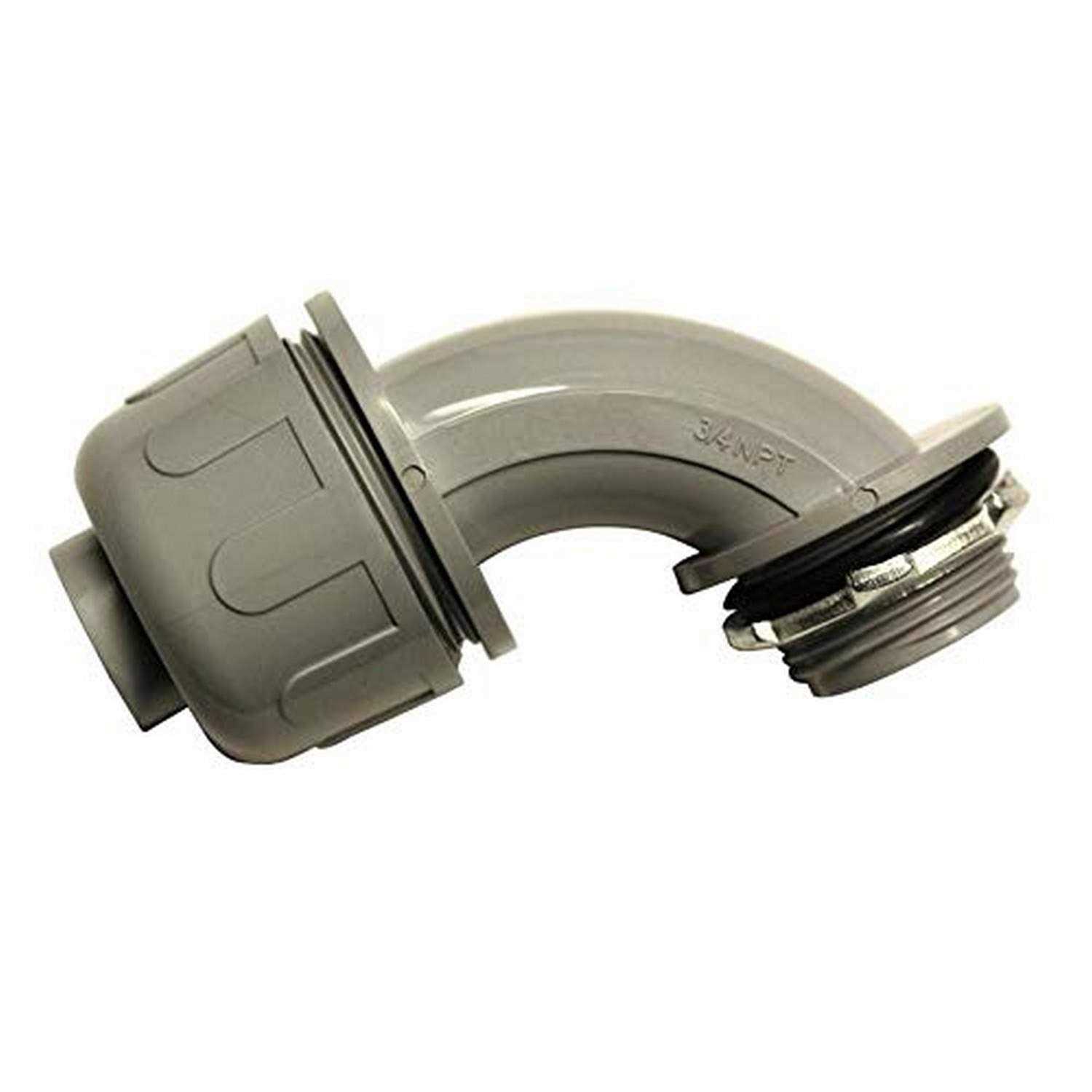 Southwire 58133801 1/2-in 90 Degree Liquid-Tight Connector