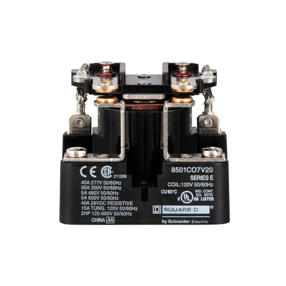 Square D 8501CO7V20 Power Relay - Image 3