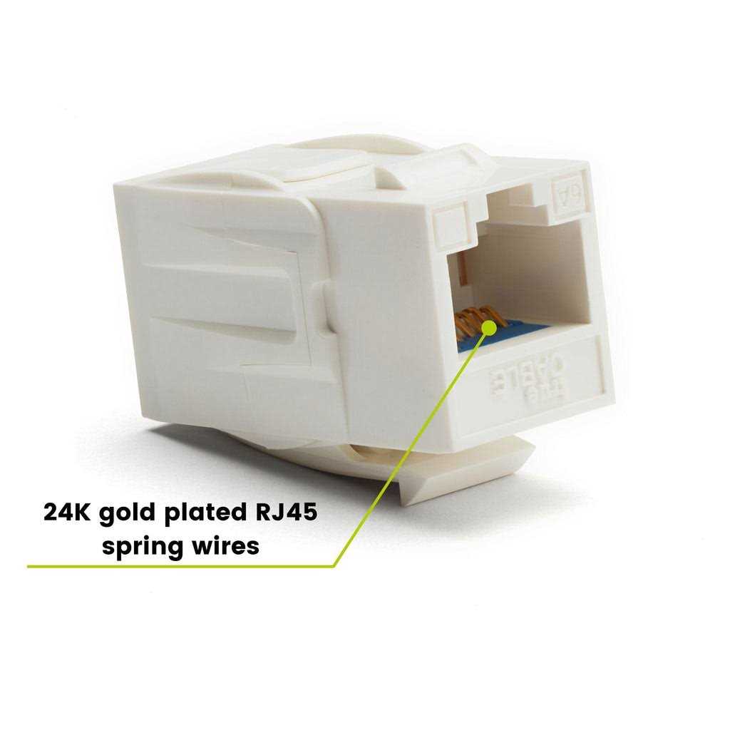 trueCABLE Cat6A Component Grade Keystone Jack - Image 4