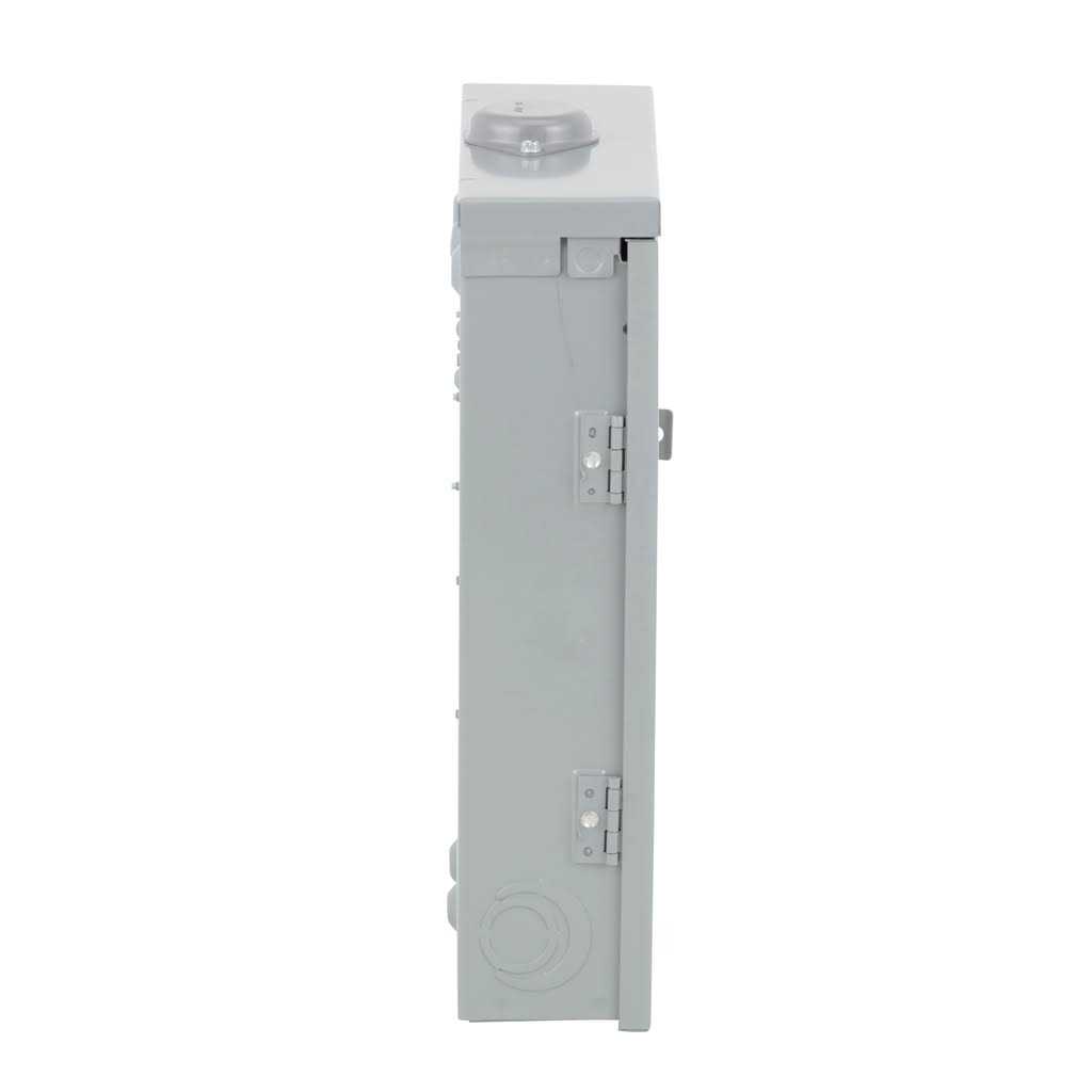 Square D HOM1224L125PRB Homeline 125-Amp 12-Space 24-Circuit Outdoor Main Lugs Load Center with Cover - Image 4