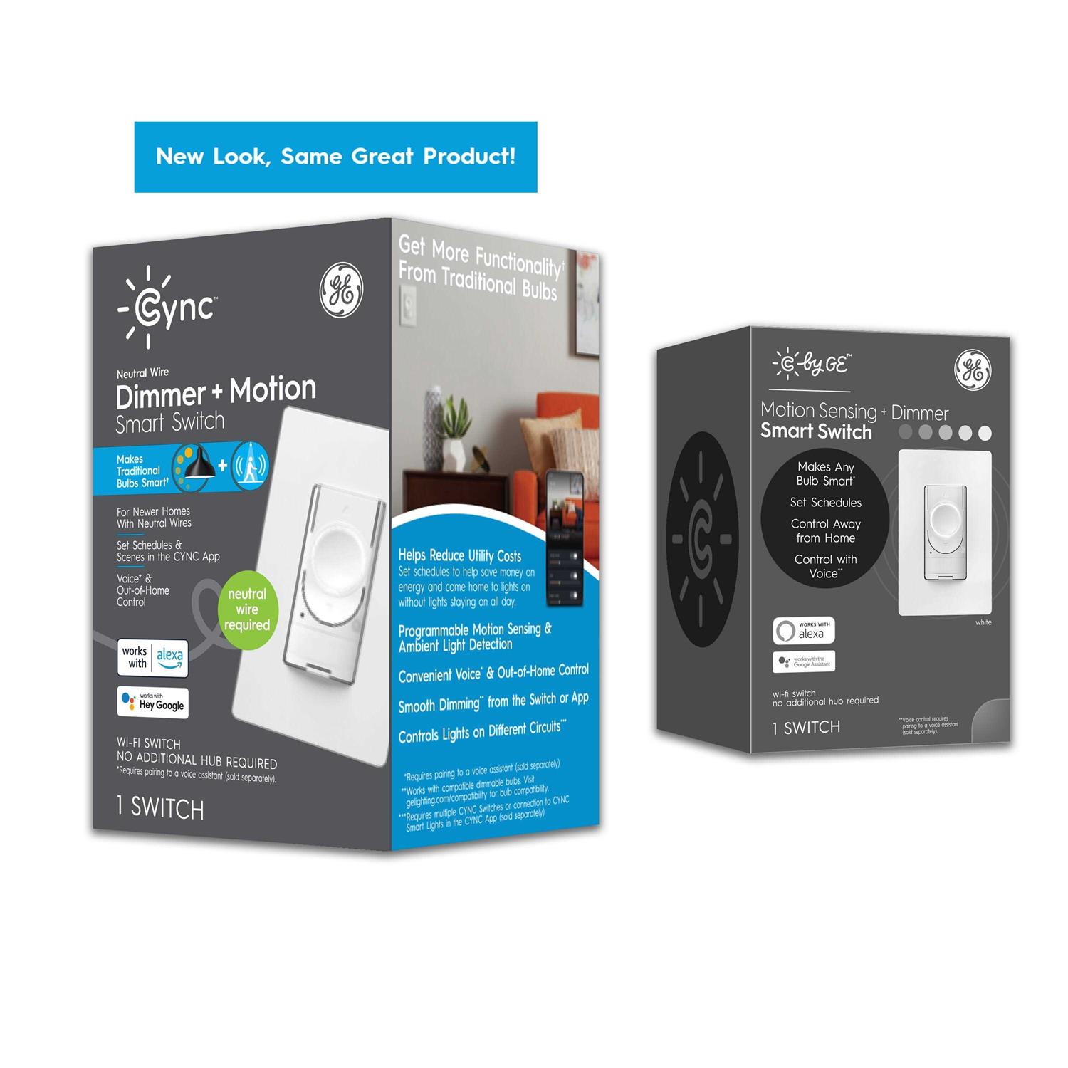C by GE Smart Switch Motion Sensing and Dimmer - Image 4